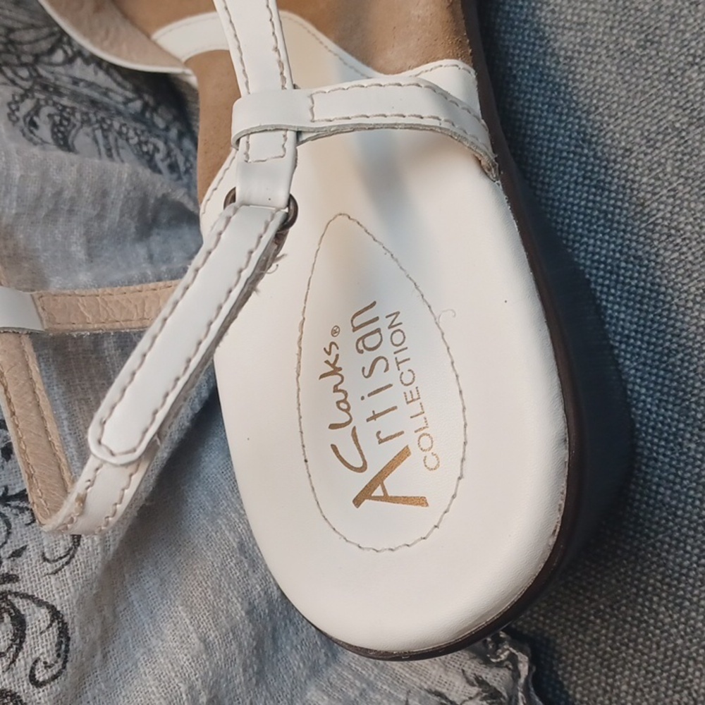 CLONKS ARTISAN COLLECTION SIZE. 11XW. White Women's Sandals by - Picture 3 of 6